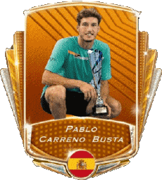 Sportivo Tennis - Giocatori Spagna Pablo Carreno Busta 