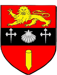 Blasone-Bandiere Francia Dipartimenti - Città 76 LE GRAND QUEVILLY Blasone