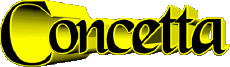 Vorname WEIBLICH - Italien C Concetta 