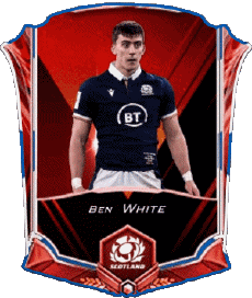 Sports Rugby - Joueurs Ecosse Equipe 2022 Ben White 