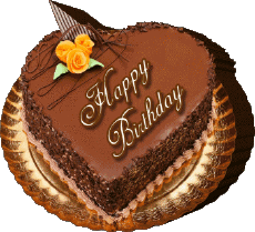 Mensajes Inglés Happy Birthday Cakes 002 