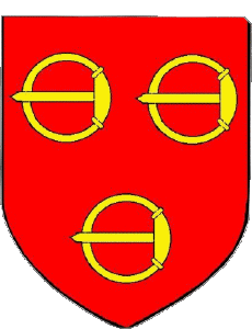 Banderas Francia Departamentos - Ciudades 18 AUBIGNY SUR NERE 