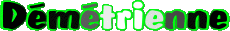 Prénoms FEMININ - France D Démétrienne 