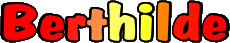 Nombre FEMENINO - Alemania B Berthilde 