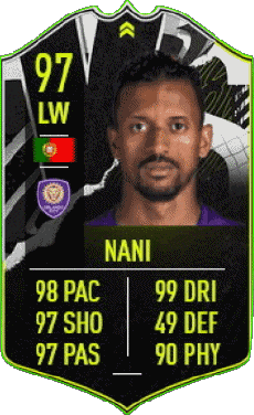 Multimedia Videogiochi F I F A - Giocatori carte Portogallo Luís Carlos Almeida da Cunha - Nani 