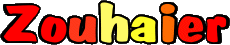 Nombre MASCULINO - Magreb Musulmán Z Zouhaier 