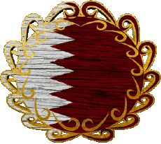 Fahnen Asien Katar Form 