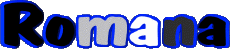 Vorname WEIBLICH - Spanien R Romana 