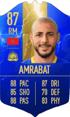 Multi Media Video Games F I F A - Card Players Morocco Nordin Amrabat 
