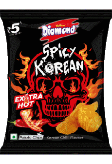 Food Snack - Chips - Crips India Yellow Diamond 