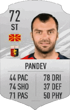 Multi Media Video Games F I F A - Card Players Macedonia Goran Pandev 