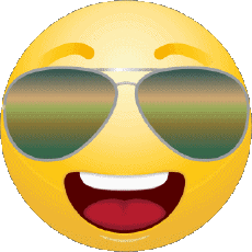 Nachrichten Emoticons Sonnenbrille 