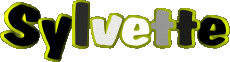 Nombre FEMENINO - Francia S Sylvette 
