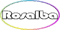 Prénoms FEMININ - Italie R Rosalba 