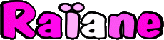 Vorname WEIBLICH - Frankreich R Raïane 