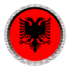 Banderas Europa Albania Ronda - Anillos 