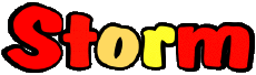 Nombre FEMENINO - UK - USA - IRL - AUS - NZ S Storm 