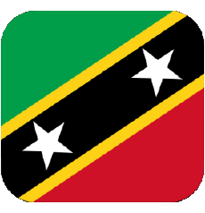 Banderas América Saint Kitts y Nevis Plaza 2 