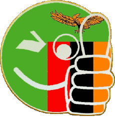 Drapeaux Afrique Zambie Smiley - OK 