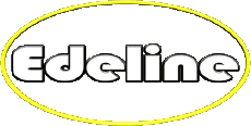 Vorname WEIBLICH - Frankreich E Edeline 
