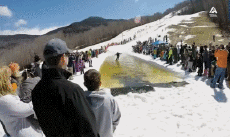 Humor - Fun Deportes Esquí Water Slide Fun Win 