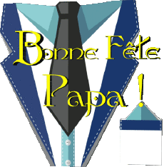 Nachrichten Französisch Bonne Fête Papa 04 