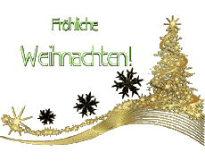 Messages German Fröhliche  Weihnachten Serie 15 