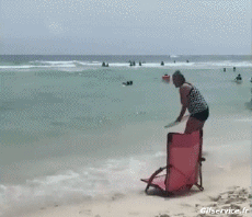 Humor -  Fun Sport Skim board Stürze - Fail 