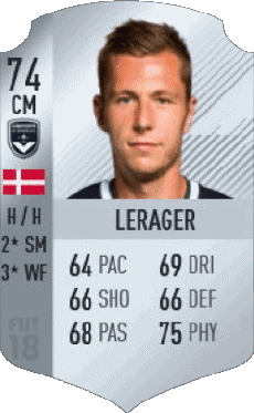Multimedia Videospiele F I F A - Karten Spieler Dänemark Lukas Lerager 