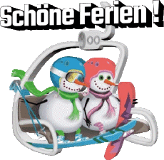 Messagi Tedesco Schöne Ferien Winter Serie 03 