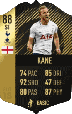 Multimedia Vídeo Juegos F I F A - Jugadores  cartas Angleterre Harry Kane 