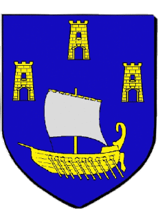 Blasón-Banderas Francia Departamentos - Ciudades 66 PORT VENDRES 