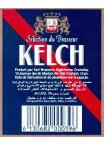 Boissons Bières Algérie Kelch 