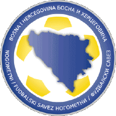 Logo-Sportivo Calcio Squadra nazionale  -  Federazione Europa Bosnia erzegovina Logo