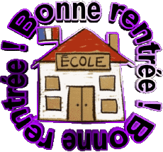 Messages French Bonne Rentrée Transparent Background 06 