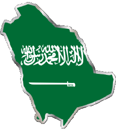 Banderas Asia Arabia Saudita Diverso 