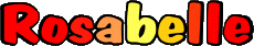 Prénoms FEMININ - UK - USA R Rosabelle 