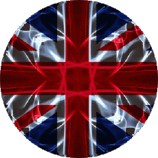 Drapeaux Europe Royaume Uni Rond 