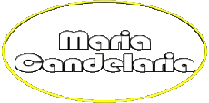 First Names FEMININE - Spain M Composed Maria Candelaria 