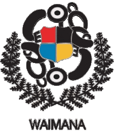 Deportes Rugby - Clubes Mundo - Logotipo Nueva Zelanda W Waimana RC 