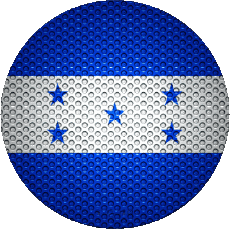 Flags America Honduras Round 