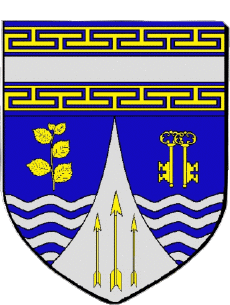 Wappen-Fahnen Frankreich Abteilungen - Städte 51 TINQUEUX Wappen