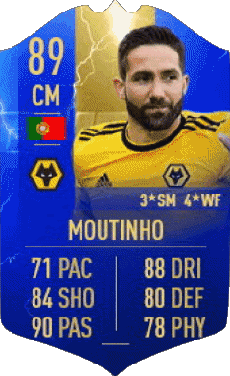 Multi Média Jeux Vidéo F I F A - Joueurs Cartes Portugal João Filipe Moutinho 