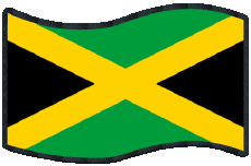 Bandiere America Giamaica Rettangolo 