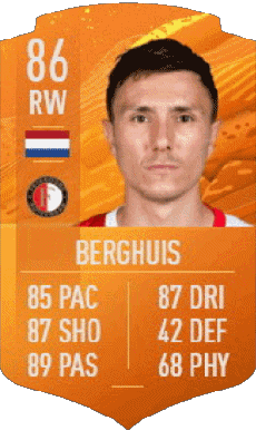Multimedia Vídeo Juegos F I F A - Jugadores  cartas Países Bajos Steven Berghuis 