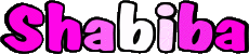 Nome FEMMINILE - Maghreb Musulmano S Shabiba 
