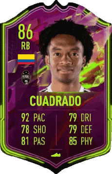 Multi Media Video Games F I F A - Card Players Colombia Juan Cuadrado 