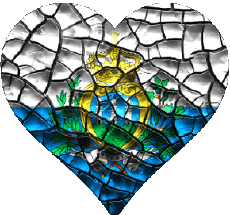 Drapeaux Europe Saint Marin Coeur 