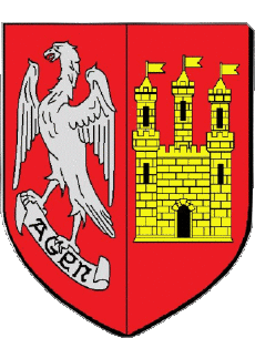 Wappen-Fahnen Frankreich Abteilungen - Städte 47 AGEN 