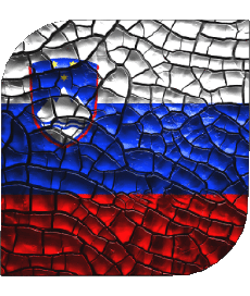 Drapeaux Europe Slovénie Carré 